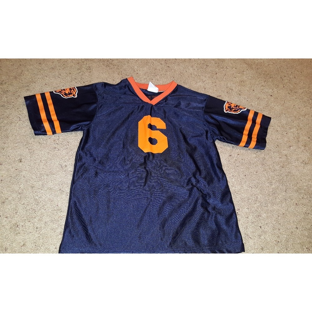 Vintage CHICAGO BEARS #6 JAY CUTLER Mens NFL Jersey Youth Large Womens Large‎